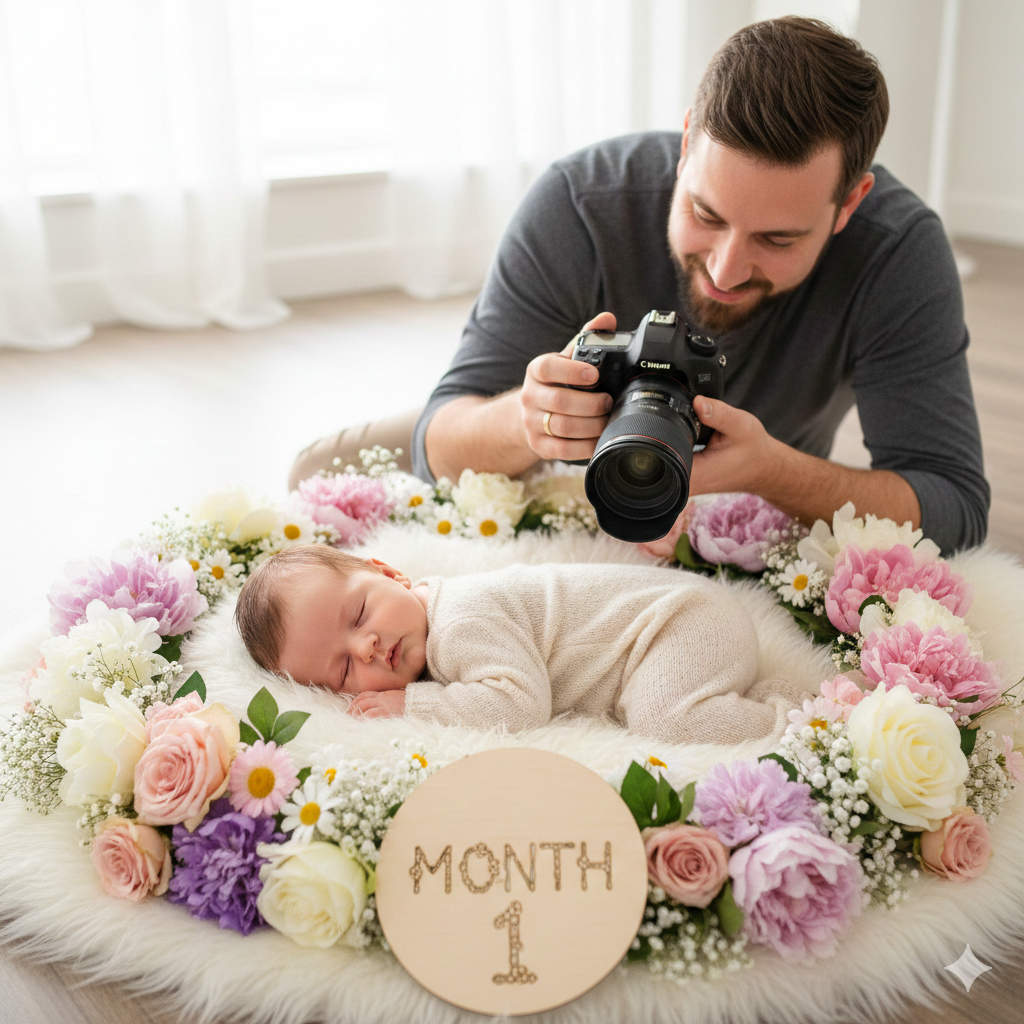 Baby Monthly Shoot